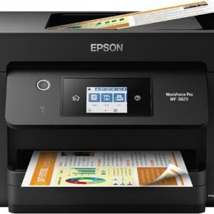Epson Workforce Pro WF-3823 Wireless All-in-One Printer with Auto 2-Sided Printing, 35-Page ADF, 250-Sheet Paper Tray and 2.7" Color Touchscreen, Black